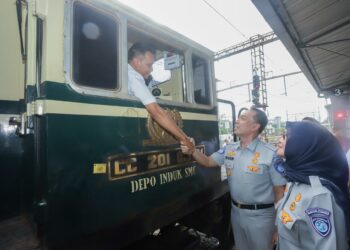 Jasa Raharja Mulai Berangkatkan Ribuan Pemudik Moda Kereta Api ke Sejumlah Daerah