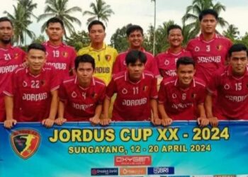 Gol Aed Tri Bawa Tuan Rumah Kalahkan Duo Swarna, Hadapi Sago Team di Final Jordus Cup XX-2024
