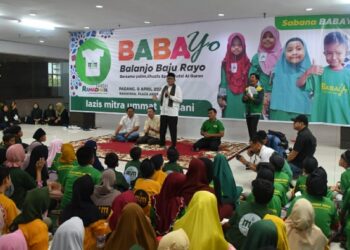 500 Anak Yatim “Babayo” di Plaza Andalas
