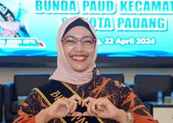 Bunda PAUD Kota Padang Buka Bimtek Penanganan Stunting, Diikuti Ratusan Guru