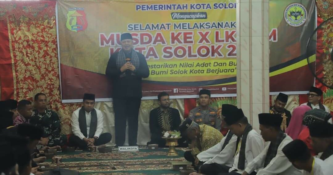 Wako Sebut Peranan LKAAM Penting dalam Pemerintahan Kota Solok