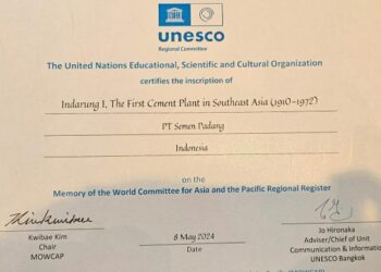 UNESCO Tetapkan Arsip Indarung I Semen Padang sebagai Memory of the World Asia Pacific