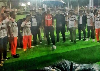 Investasi Sebesar Rp3,1 Miliar, Lapangan Mini Soccer Saudagar Minang di Kawasan Pantai Padang Diresmikan