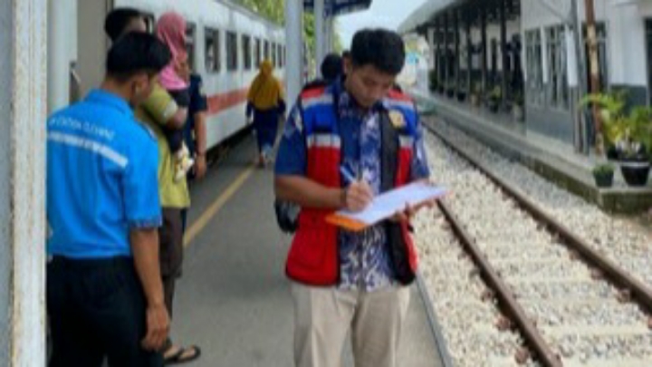 BTP Kelas II Padang Klaim Ketepatan Waktu Kereta Api Sumbar Capai 99%