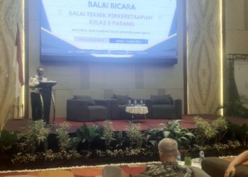 BTP Kelas II Padang Beberkan Pencapaian dan Renstra Pengembangan Perekeretaapian di Sumatera Barat