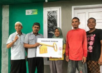 Impian Silvia Miliki Rumah Layak Huni Diwujudkan UPZ BAZNAS PT Semen Padang