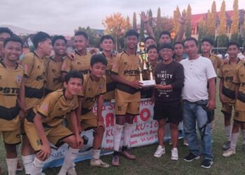 SSB PSTS U16 Amankan Gelar Juara Liga Sentra Indonesia 2024 regional Sumbar