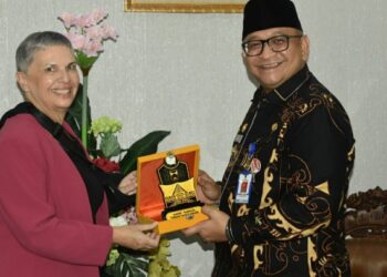 Dubes Australia Jalin Silaturahmi dengan Pj Wali Kota Padang