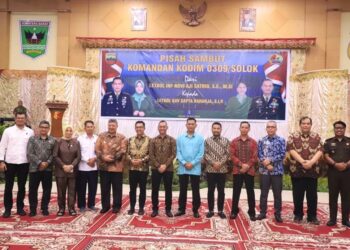 Pisah Sambut Dandim, Walikota: Mari Bersama Membangun Solok Raya