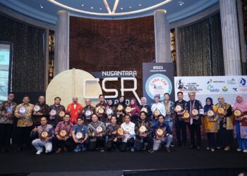 Pertamina Patra Niaga Regional Sumbagut Raih 9 Platinum Elit Nusantara CSR Award 2024