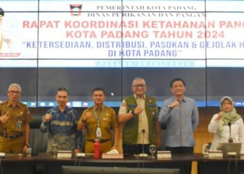 Jaga Ketersediaan Pangan di tengah Ancaman Kekeringan, Pemko Padang Gelar Rapat Koordinasi