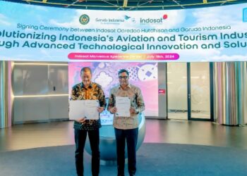 Indosat dan Garuda Jajaki Kolaborasi Perkuat Akselerasi Pertumbuhan Sektor Penerbangan dan Pariwisata Indonesia
