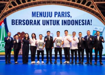 Aice Group, NOC & Atlet Kampanyekan “Menuju Paris, Bersorak Untuk Indonesia!”