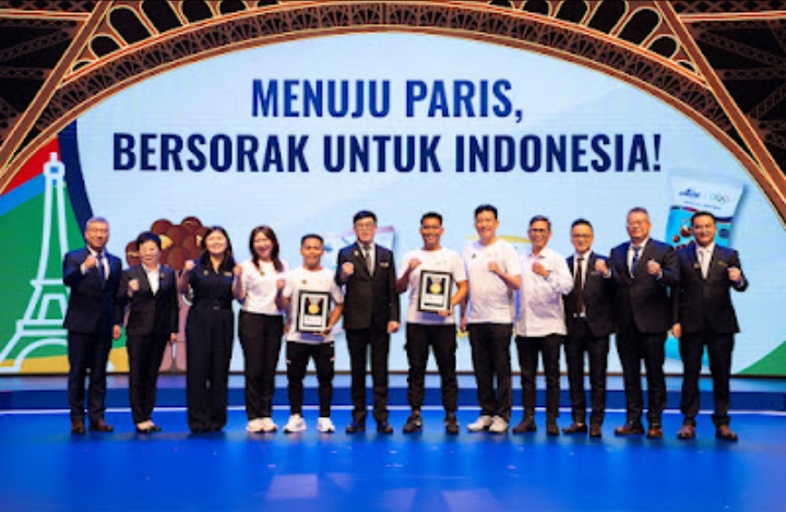 Aice Group, NOC & Atlet Kampanyekan “Menuju Paris, Bersorak Untuk Indonesia!”