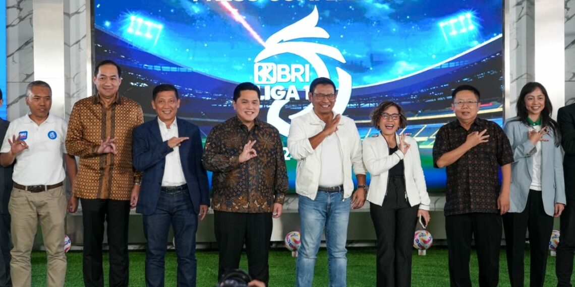 Ciptakan Perputaran Ekonomi Rp10,42 triliun, BRI Kembali Jadi Sponsor Utama Liga 1 2024-2025