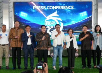 Ciptakan Perputaran Ekonomi Rp10,42 triliun, BRI Kembali Jadi Sponsor Utama Liga 1 2024-2025
