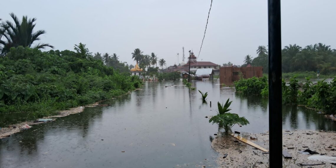 Sejumlah Wilayah di Pariaman Dilanda Banjir