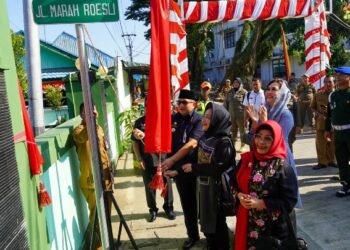 Nama Marah Roesli Diabadikan Sebagai Nama Jalan Samping Denpom I/4 Padang