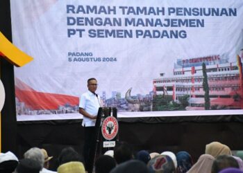 Terhenti Sejak 2020, PT Semen Padang Bayarkan JHT dan Tunjangan Kesehatan Pensiunan