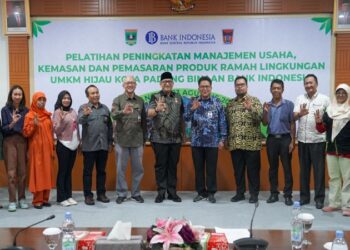 Sejalan dengan Motto Pemko Padang, BI Gelar Pelatihan UMKM Hijau