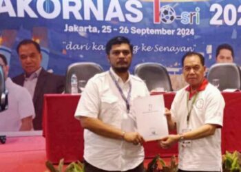 Harris Hidayat Dt Batuah jabat Ketua Badan Sepakbola Rakyat Indonesia (BASRI) Sumatera Barat