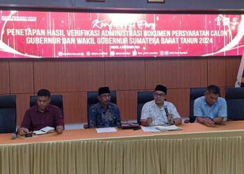 Meski Ada Perbaikan, KPU Sumbar Nyatakan Dua Paslon Gubernur Penuhi Syarat