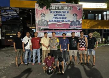 Dua Pelaku Ditangkap Polisi, Diduga Curi Besi Rel Milik PT KAI Divre 2 Sumbar