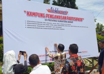 Cegah Pelanggaran Pemilu, Bawaslu Sumbar Bangun Kampung Pengawasan di Pariaman