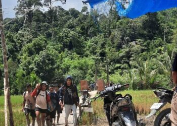 Lokasi Tambang Sungai Abu Sulit Diakses, Butuh Jalan Kaki Hingga 8 Jam