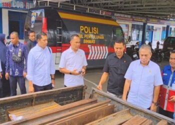 BTP Padang Usut Kasus Pencurian Aset Perkeretaapian di Singkarak