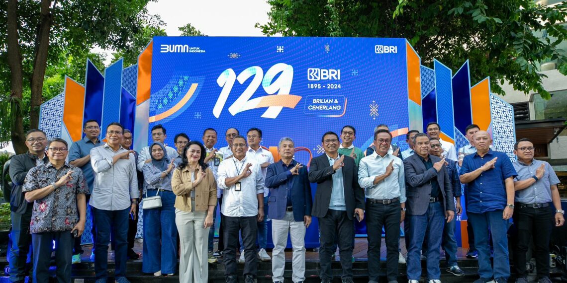 Kick Off Semarak HUT 129 BRI, Usung Tema Brilian dan Cemerlang