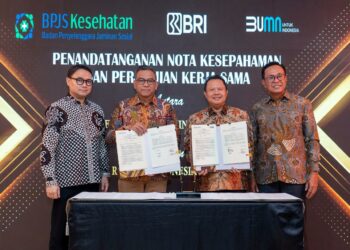BRI Jalin Kerja Sama dengan BPJS Kesehatan Sediakan Pembiayaan untuk Tingkatkan Kualitas Infrastruktur