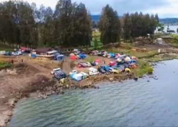 Pulau Cemara, Tempat Camping di Alahan Panjang yang Mempesona dengan Kapasitas hingga Ratusan Orang