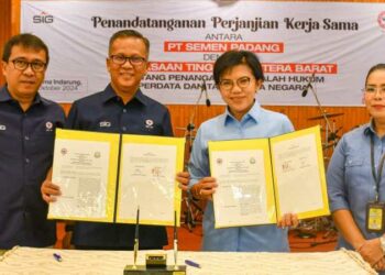 PT Semen Padang – Kejati Sumbar Perpanjang Kerja Sama Masalah Hukum Perdata dan TUN