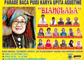 Hamas akan Gelar Parade Baca Puisi Karya Upita Agustine 26 Oktober Mendatang