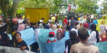 Baznas Kota Solok Didemo Massa, Ini Tuntutannya