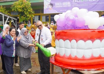 Dimulai di Kota Padang, Bakti Sosial Pemasangan Ortodonti Cekat Gratis Se-Indonesia Tercatat Rekor MURI