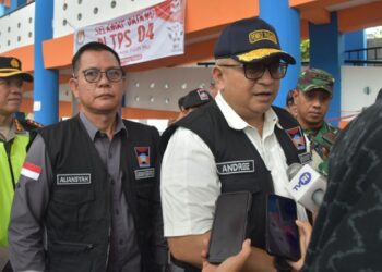 Monitoring Hari Pencoblosan Pilkada Serentak 2024 di Padang Lancar dan Aman