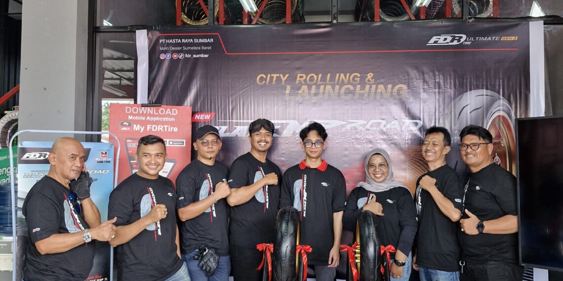Hasta Raya Sumbar Perkenalkan Varian Baru Ban FDR Blaze MP Road Ultimate Tire Gen-2
