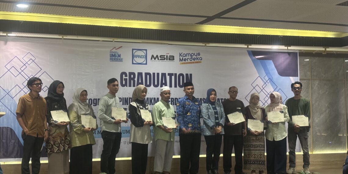 Program APINDO UMKM Merdeka dan MSIB Batch 7 Luluskan 12 Kelompok Mahasiswa dan UMKM