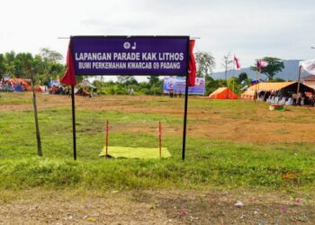 Kwarcab Pramuka Padang Abadikan “Kak Lithos” sebagai Penamaan Bumi Perkemahan Batu Gadang