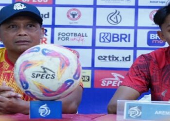 Arema FC Siap Tutup Paruh Musim dengan Kemenangan di Stadion Agus Salim