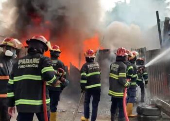 Kebakaran Hanguskan Gudang Rongsokan dan Bengkel di Padang, Tidak Ada Korban Jiwa