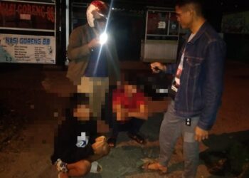 Polsek Lubuk Kilangan Bubarkan Puluhan Remaja Diduga Hendak Tawuran