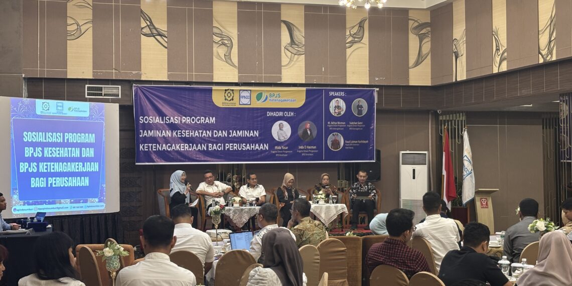 APINDO Sumbar Beri Ruang Sosialisasi BPJS Kesehatan dan BPJS Ketenagakerjaan bagi Perusahaan