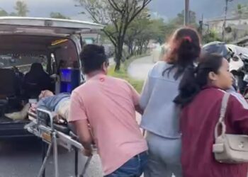 Kecelakaan di Tikungan Padang Besi, Satu Keluarga Alami Luka-Luka