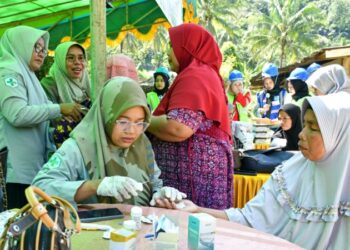 Puluhan Warga Ikut Sosialisasi, PT Semen Padang Dorong Gaya Hidup Sehat