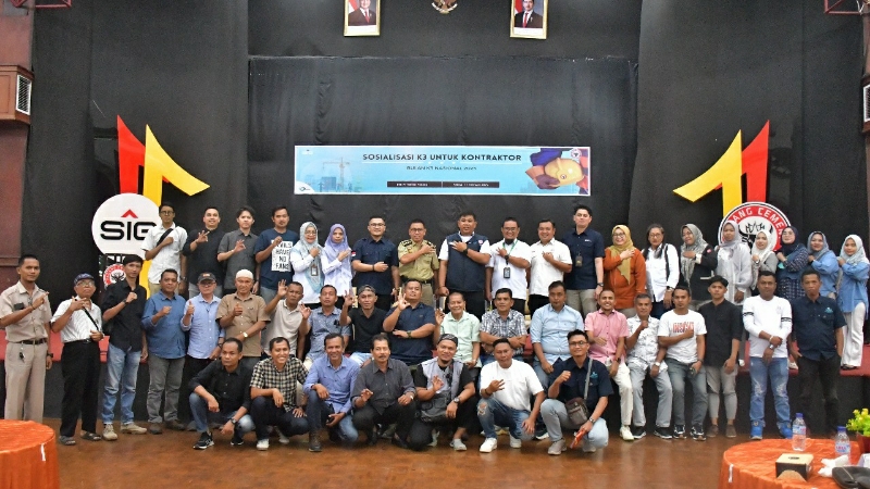 Wujudkan Tempat Kerja Aman, PT Semen Padang Edukasi Kontraktor dan Vendor tentang K3