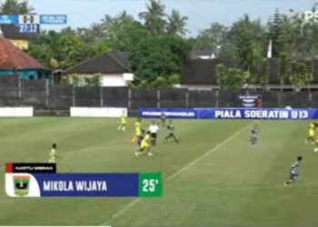 Piala Soeratin U-13: Bermain dengan 10 Orang, Bintang Timur Payakumbuh Akui Keunggulan PSS Sleman