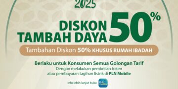 Promo Ramadan dari PLN, Diskon Tambah Daya 50% + 50%, Begini Penjelasannya!